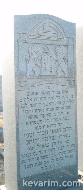 Rabbi Shlomo Yerucham Feldstein