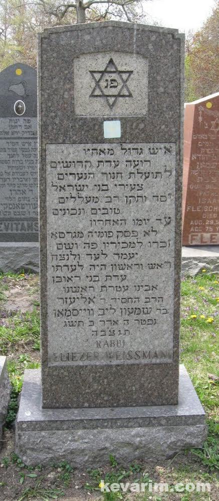 Rabbi Eliezer Weissman