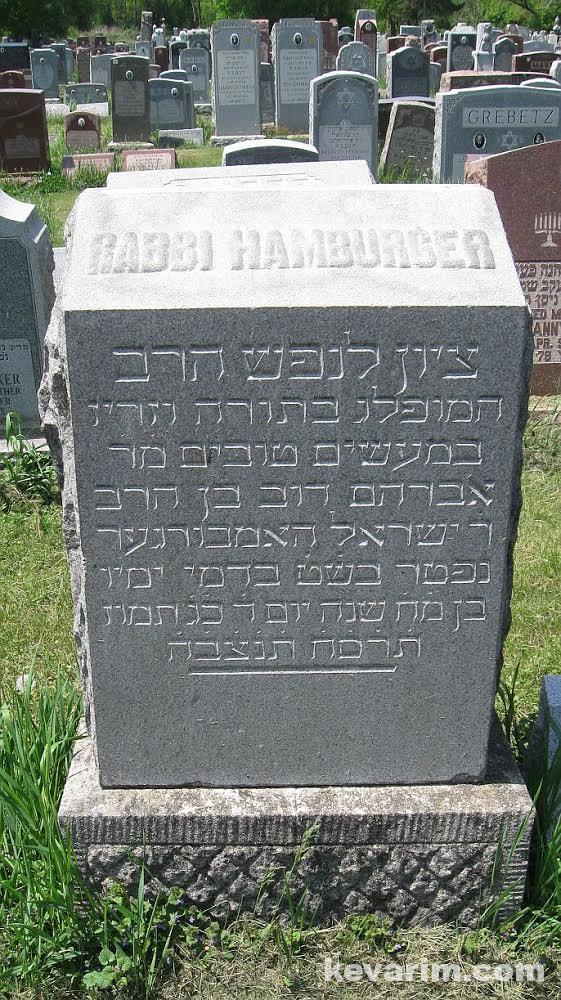 Rabbi Avroham Dov Hamburger